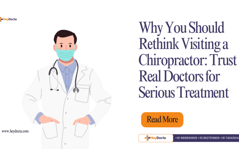 Why You Should Rethink Visiting a Chiropractor: Trust Real Doctors for Serious Treatment