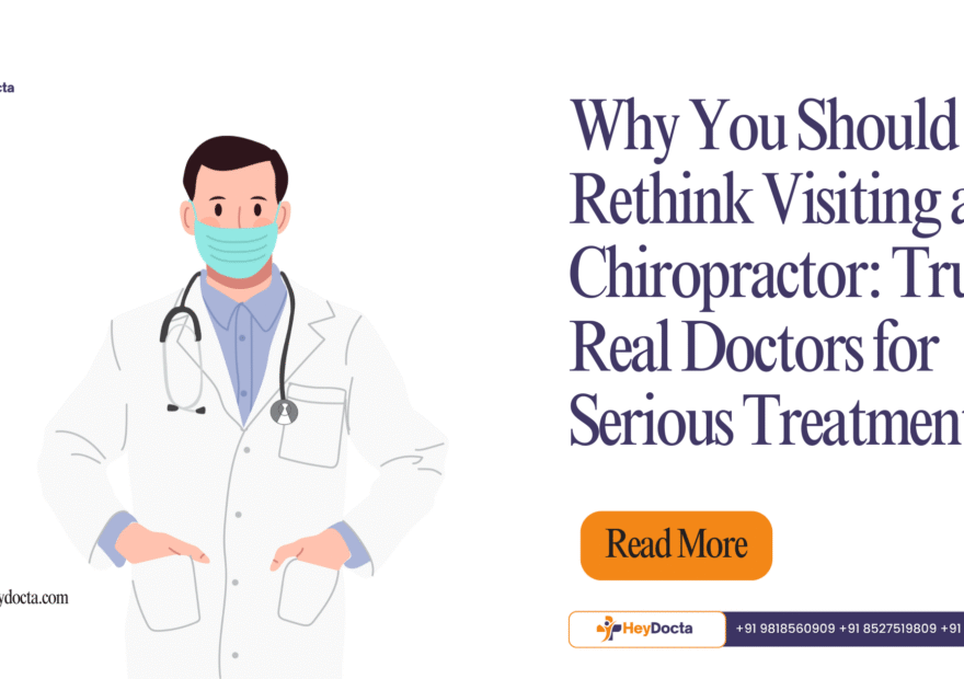 Why You Should Rethink Visiting a Chiropractor: Trust Real Doctors for Serious Treatment
