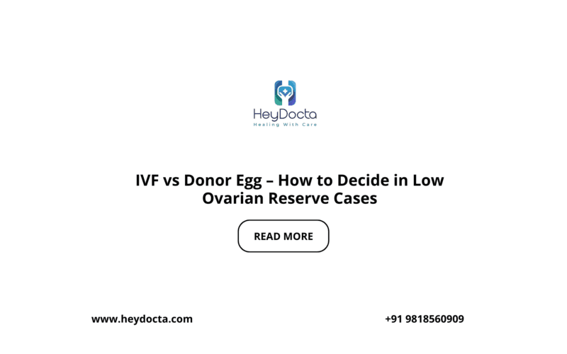 IVF vs Donor Egg – How to Decide in Low Ovarian Reserve Cases