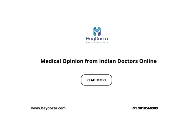 Medical Opinion from Indian Doctors Online