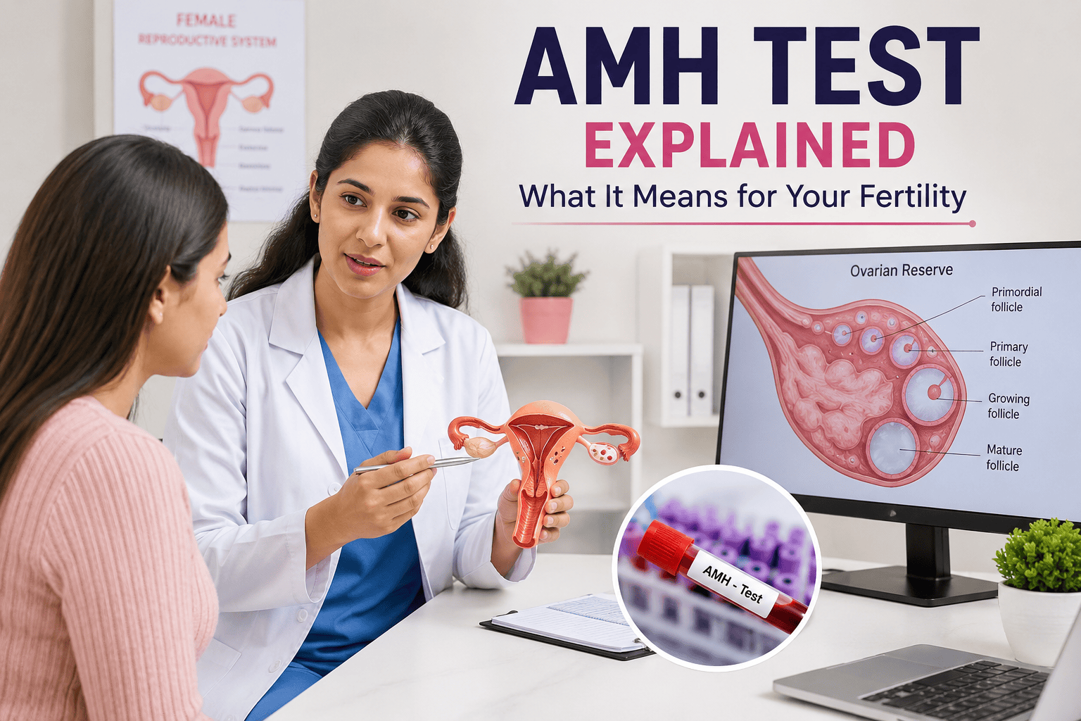 AMH Test Explained : What It Means for Your Fertility