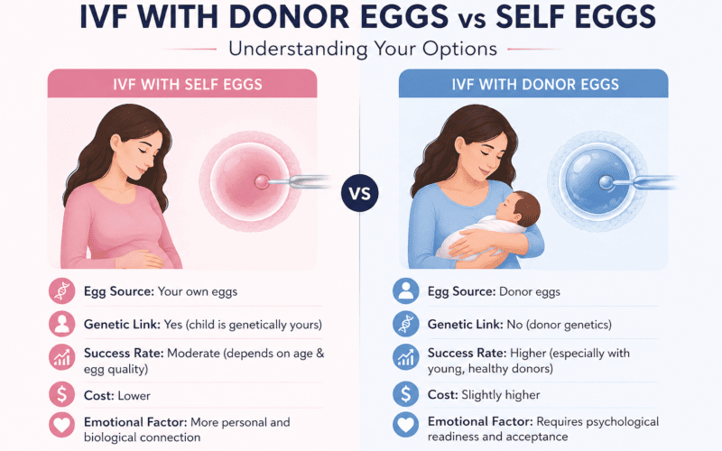 IVF with Donor Eggs vs Self Eggs