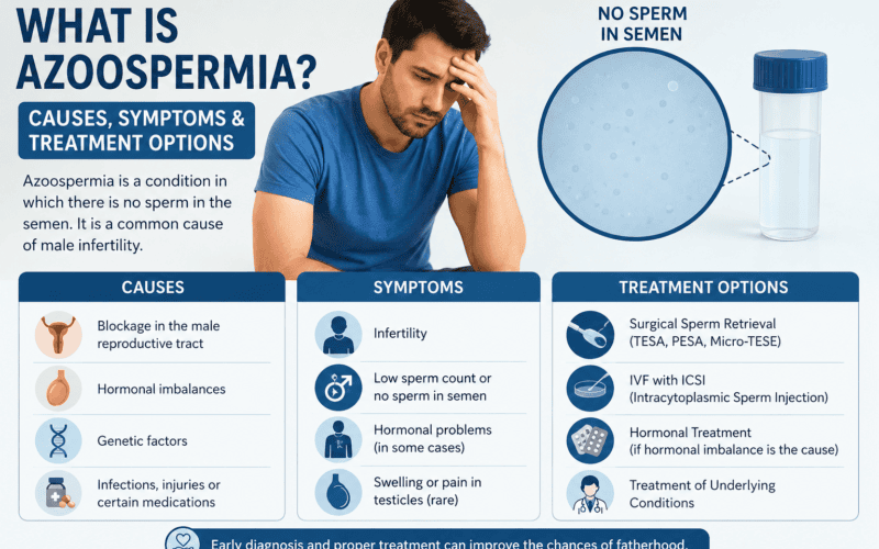 What is Azoospermia? Causes and Treatment