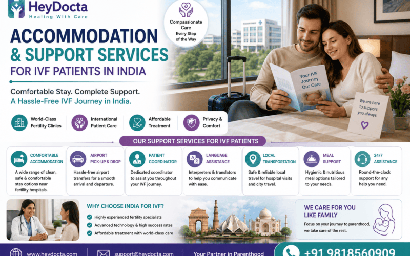 Accommodation and Support Services for IVF Patients in India