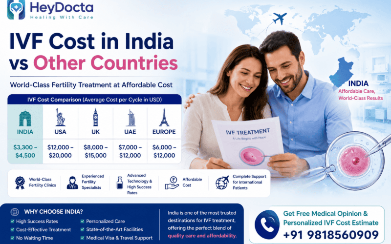 IVF Cost in India vs Other Countries