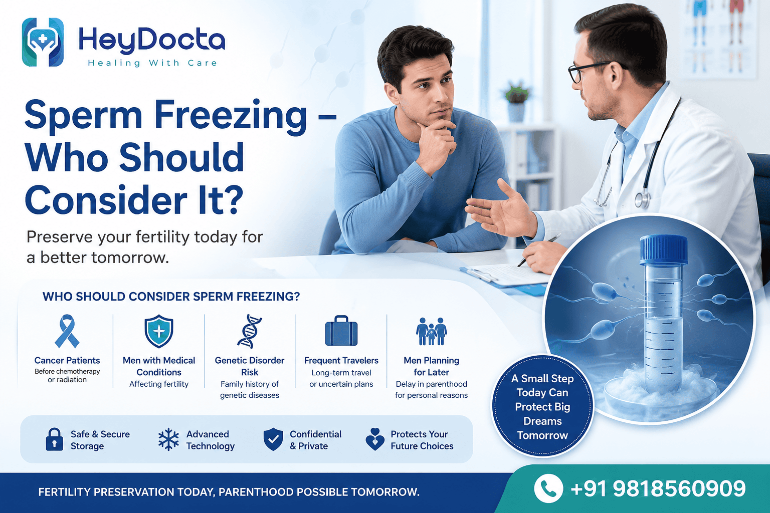 Sperm Freezing – Who Should Consider It?