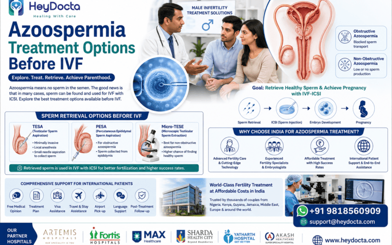 Azoospermia Treatment Options Before IVF