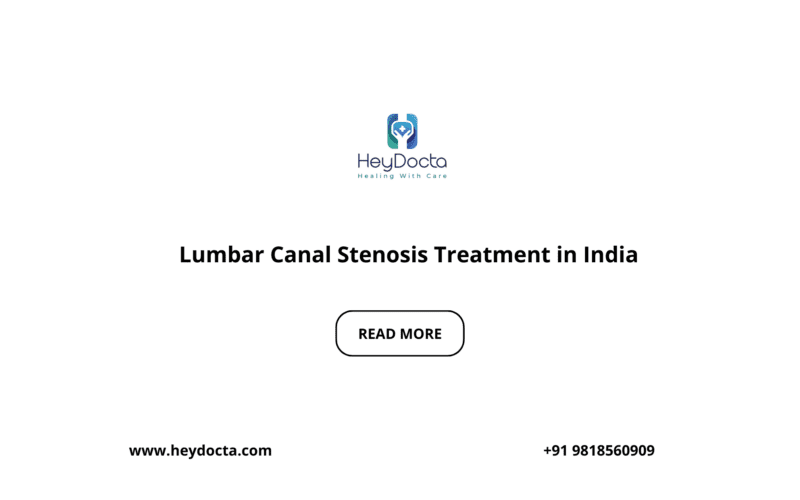 Lumbar Canal Stenosis Treatment in India