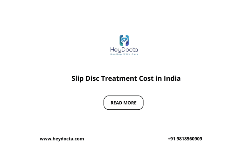 Slip Disc Treatment Cost in India