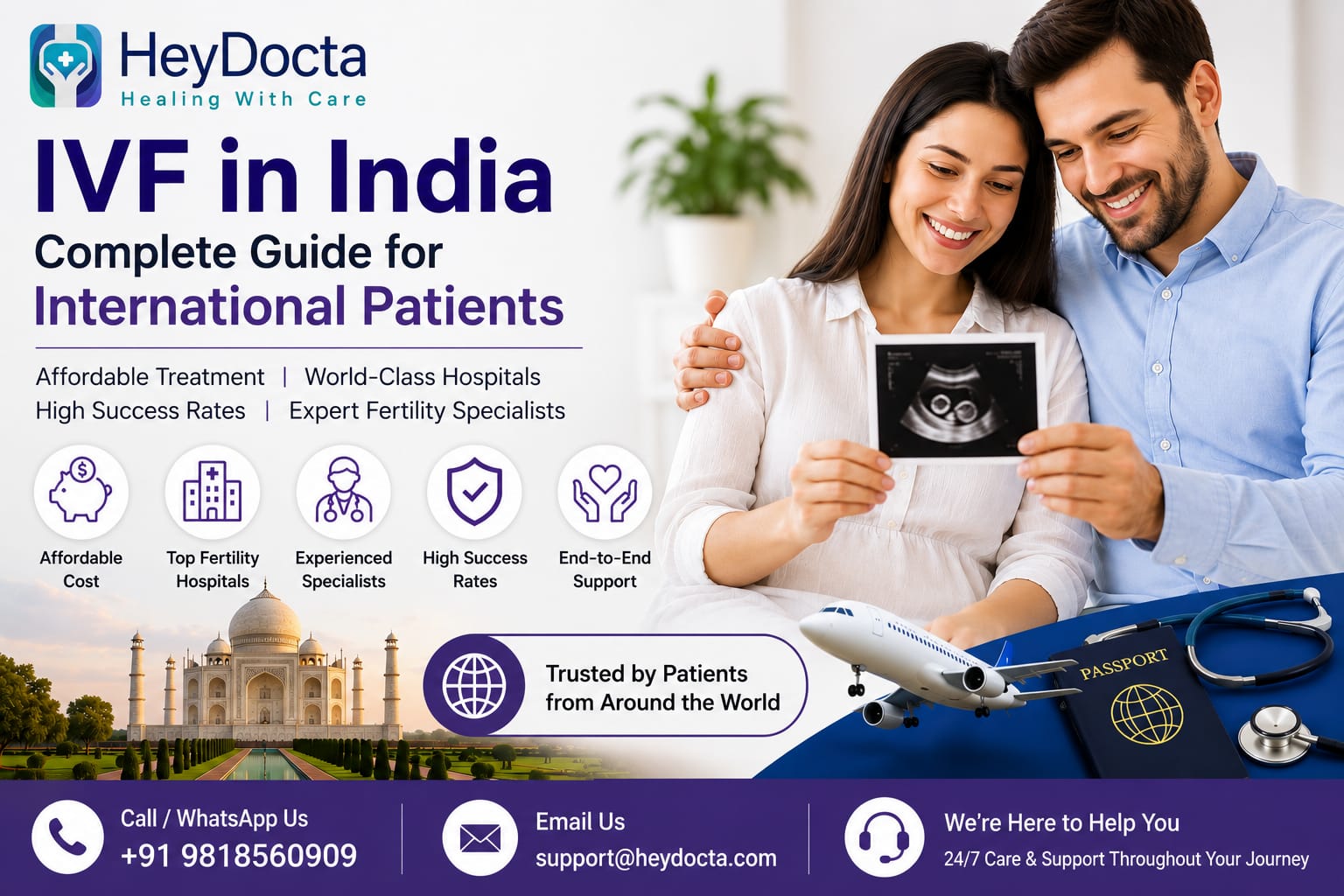 IVF in India : Complete Guide for International Patients
