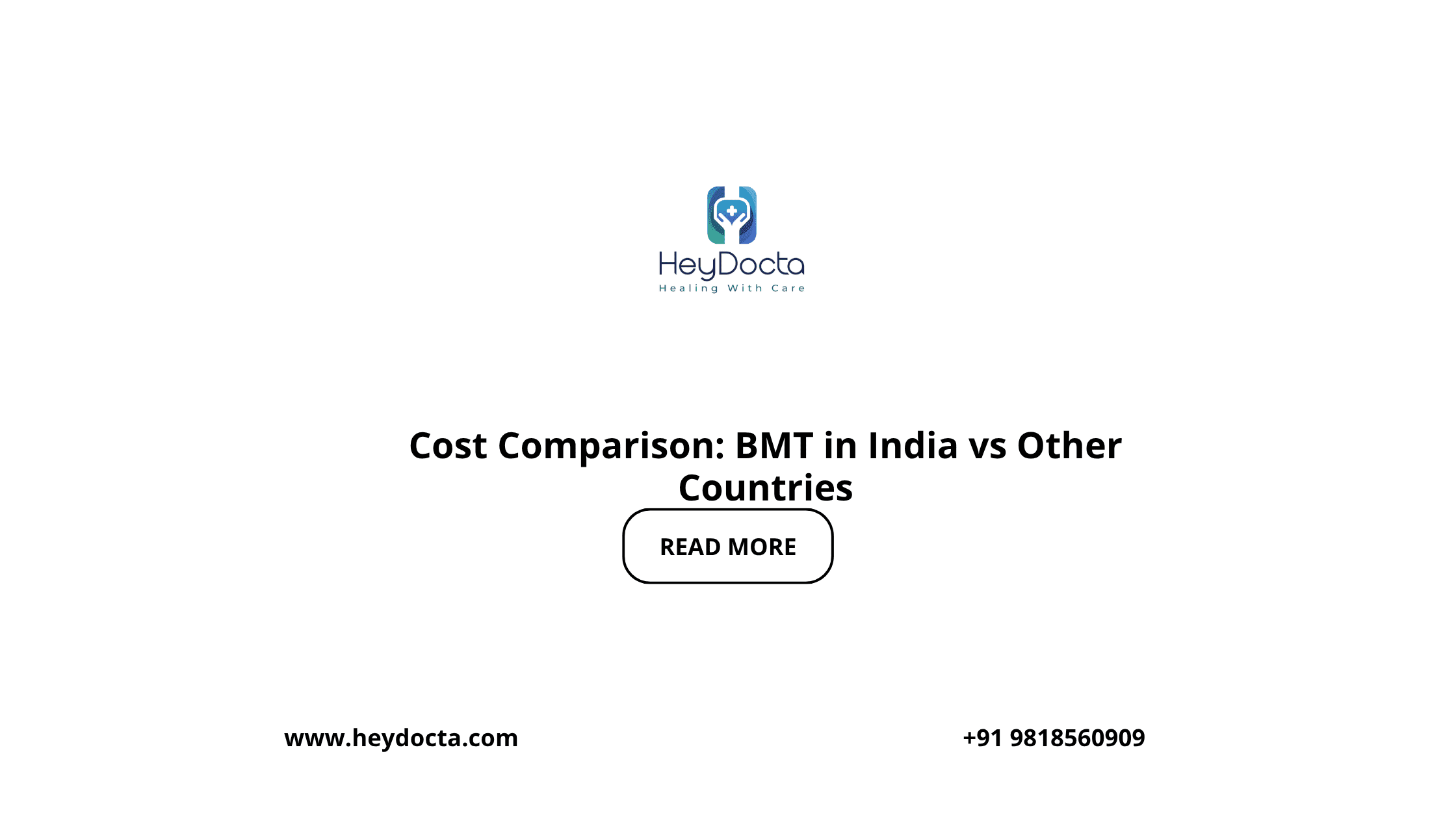 Cost Comparison: BMT in India vs Other Countries
