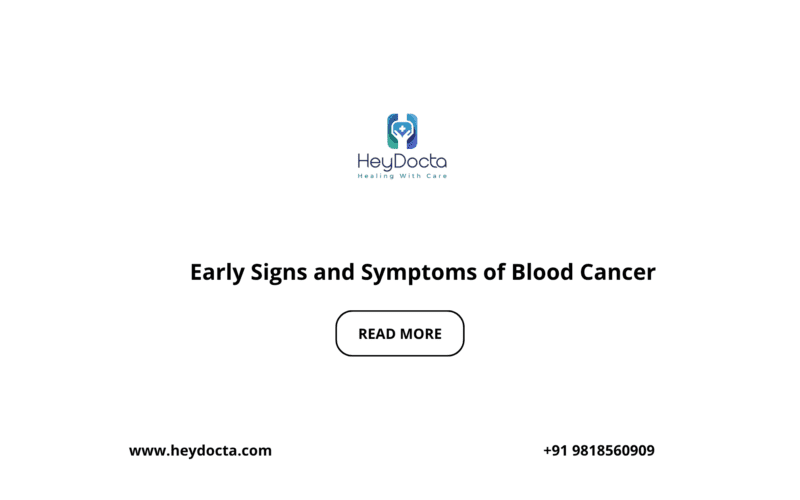 Early Signs and Symptoms of Blood Cancer