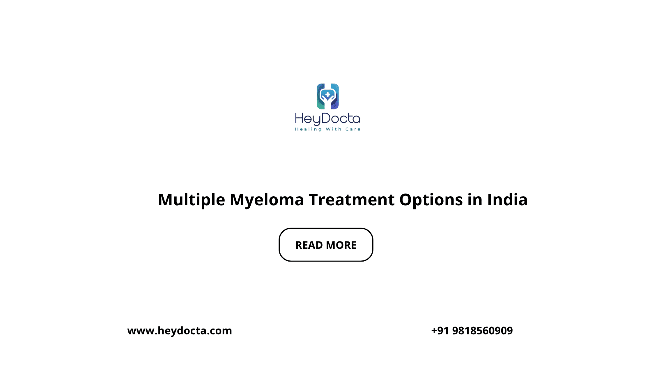 Multiple Myeloma Treatment Options in India