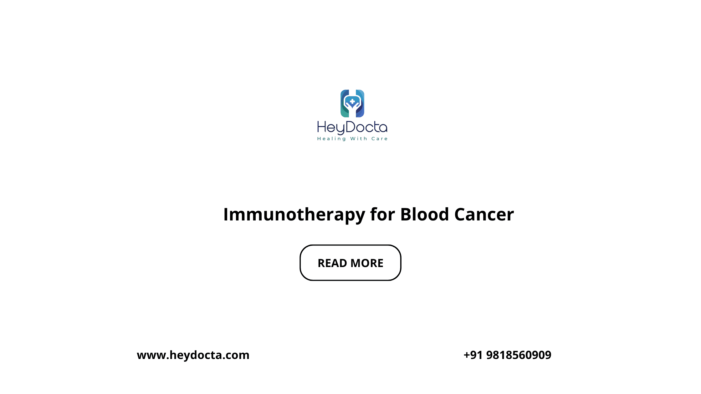 Immunotherapy for Blood Cancer