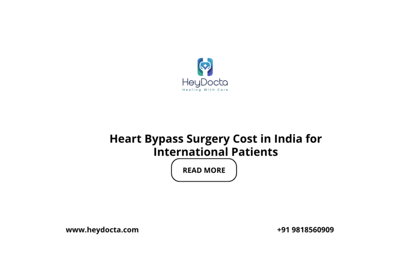 Heart Bypass Surgery Cost in India for International Patients