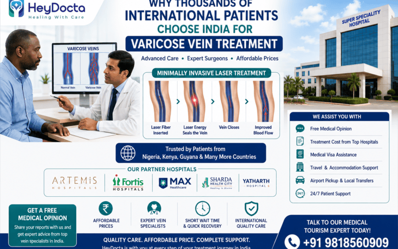 Why Thousands of International Patients Choose India for Varicose Vein Treatment