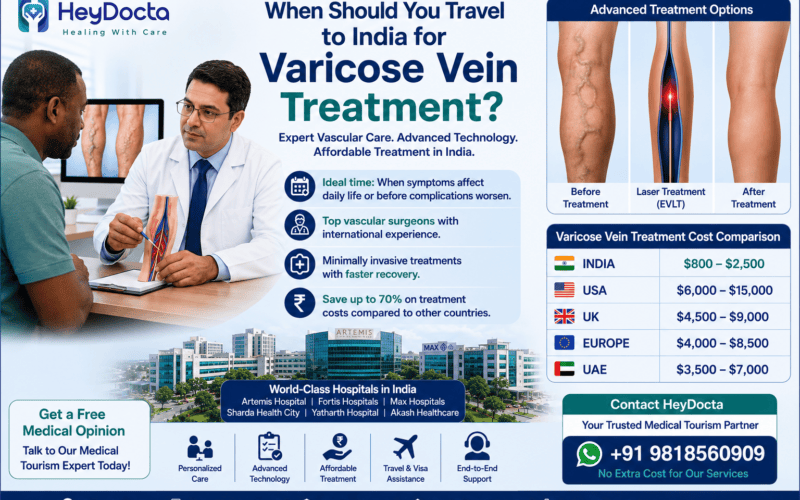 When Should You Travel to India for Varicose Vein Treatment?