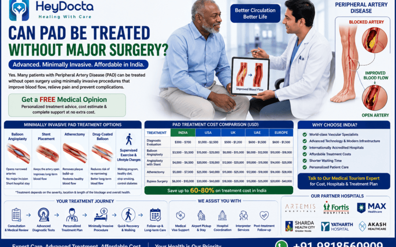 Can PAD Be Treated Without Major Surgery?