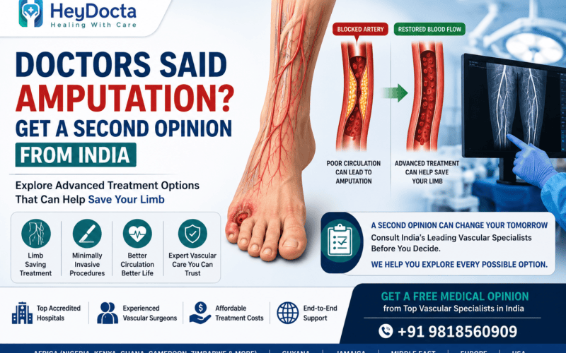 Doctors Said Amputation? Get a Second Opinion from India