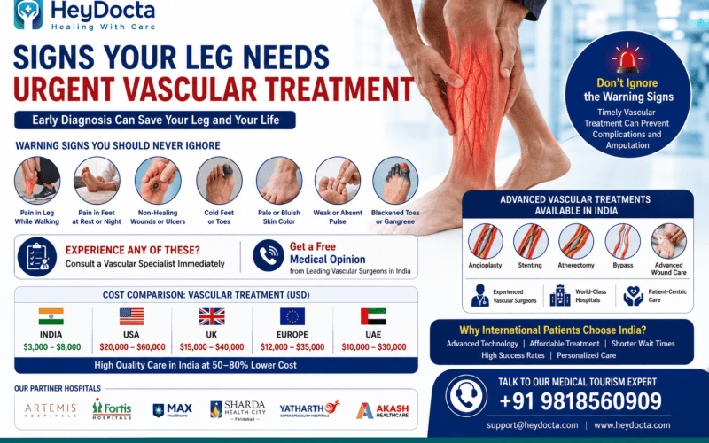 Signs Your Leg Needs Urgent Vascular Treatment