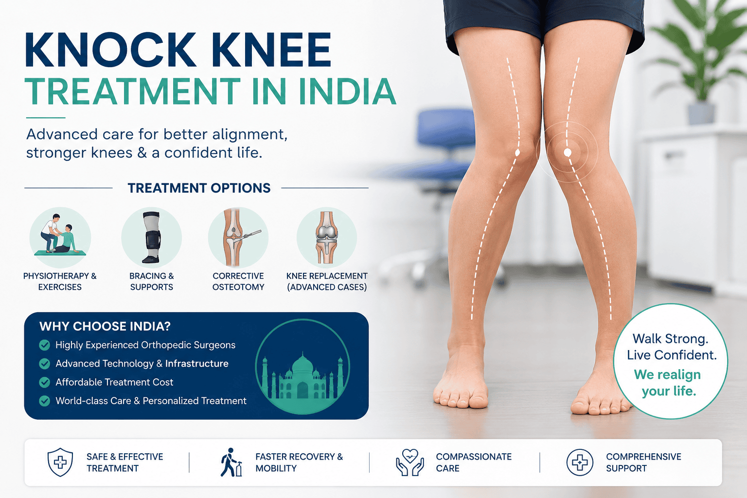 Knock Knee Treatment in India