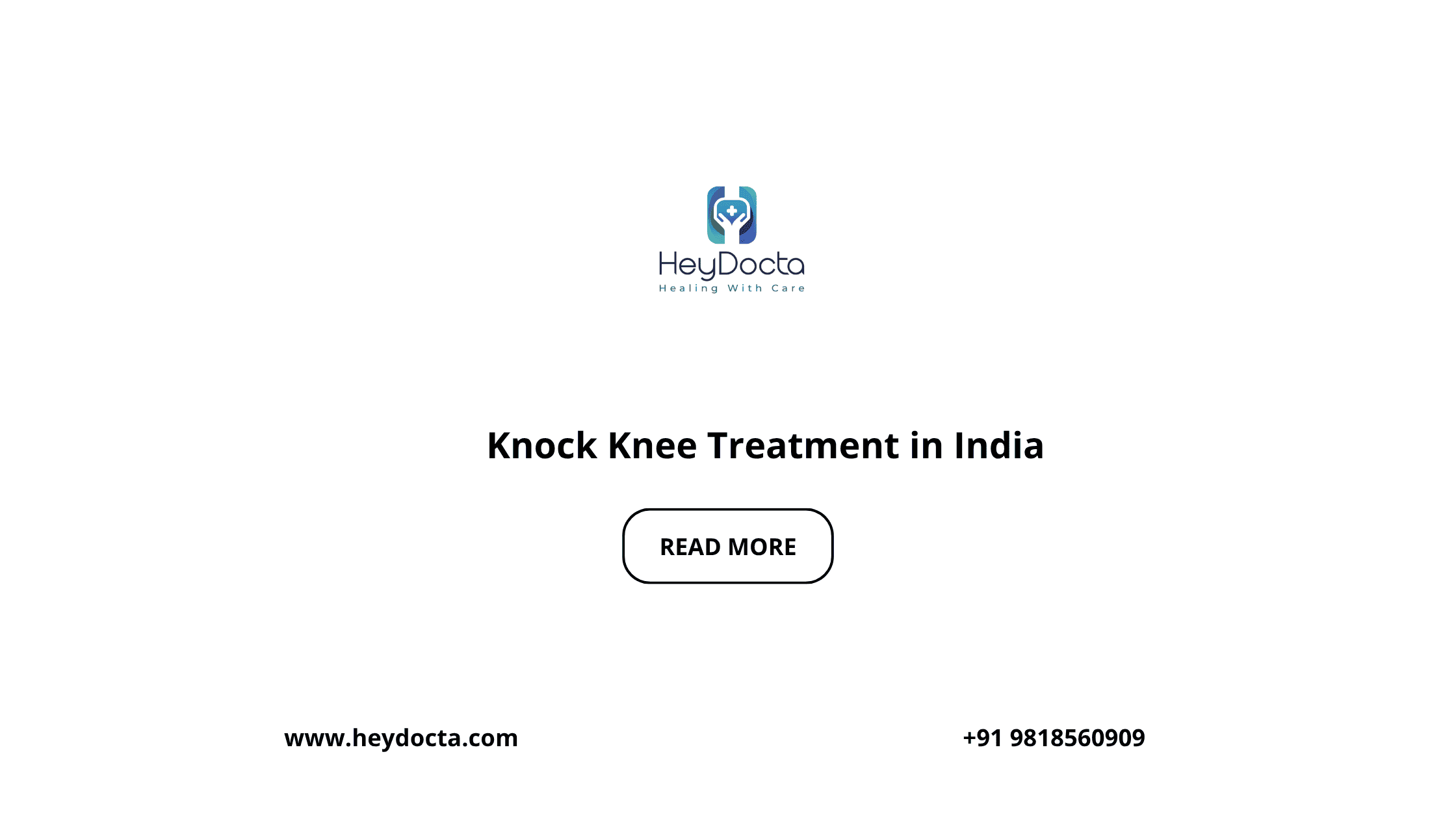 Knock Knee Treatment in India