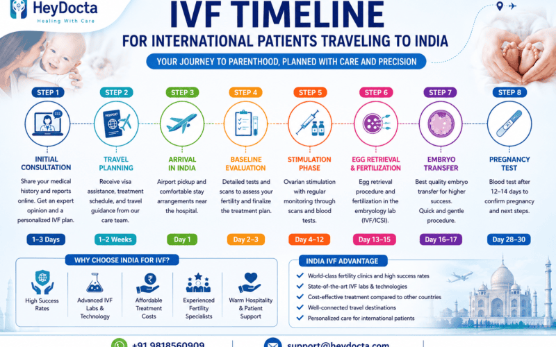 The Essential IVF Timeline for International Patients in India