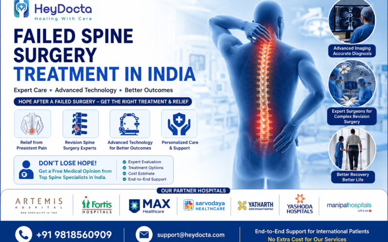 Failed Spine Surgery Treatment in India