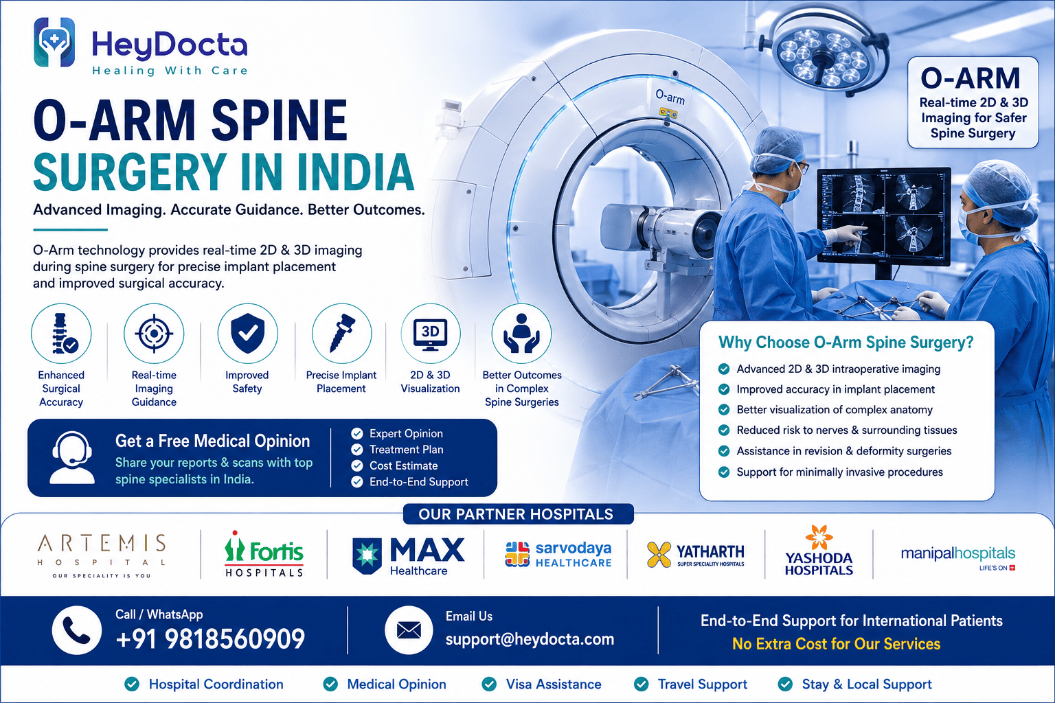 O-Arm Spine Surgery in India