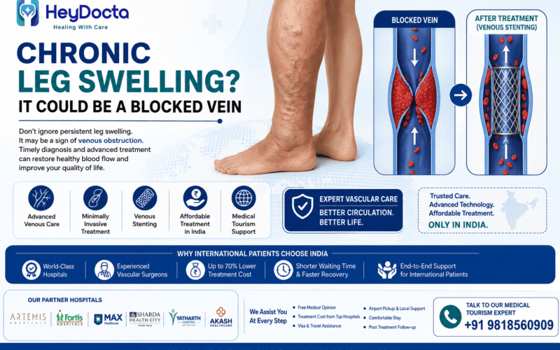 Chronic Leg Swelling? It Could Be a Blocked Vein