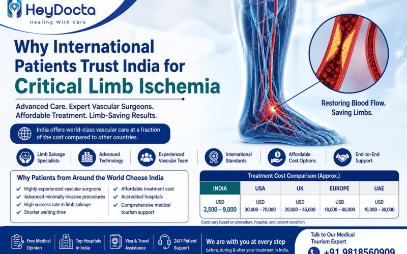 Why International Patients Trust India for Critical Limb Ischemia