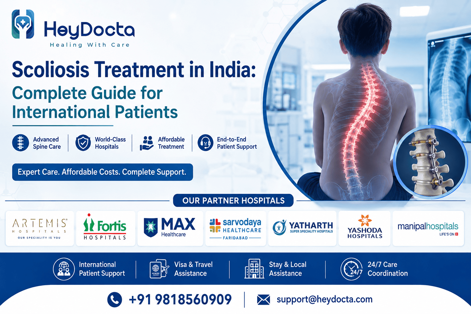 Scoliosis Treatment in India