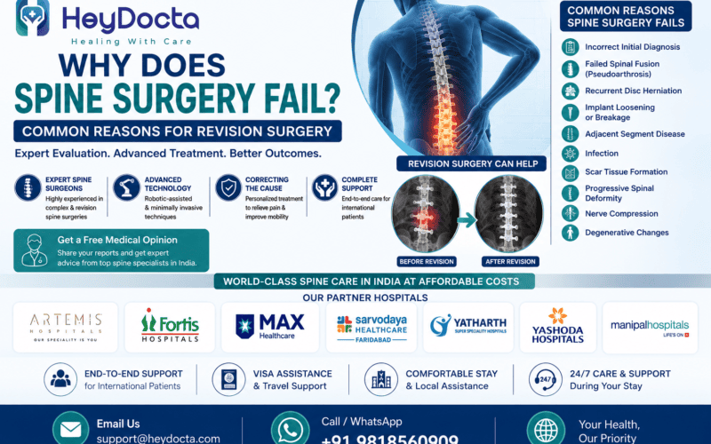Why Does Spine Surgery Fail? Common Reasons for Revision Surgery