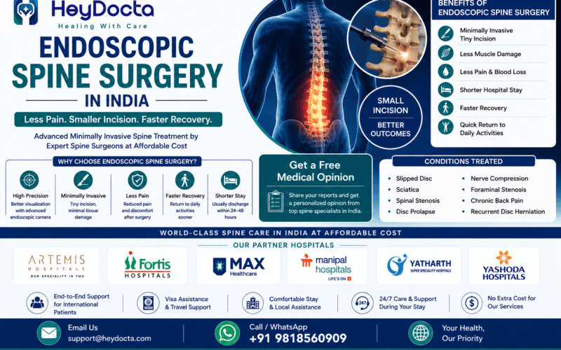 Endoscopic Spine Surgery in India
