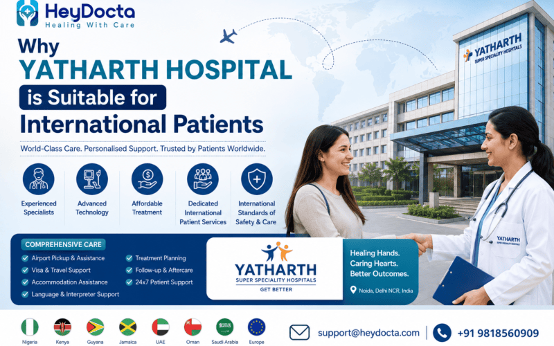 Why Yatharth Hospital is Suitable for International Patients