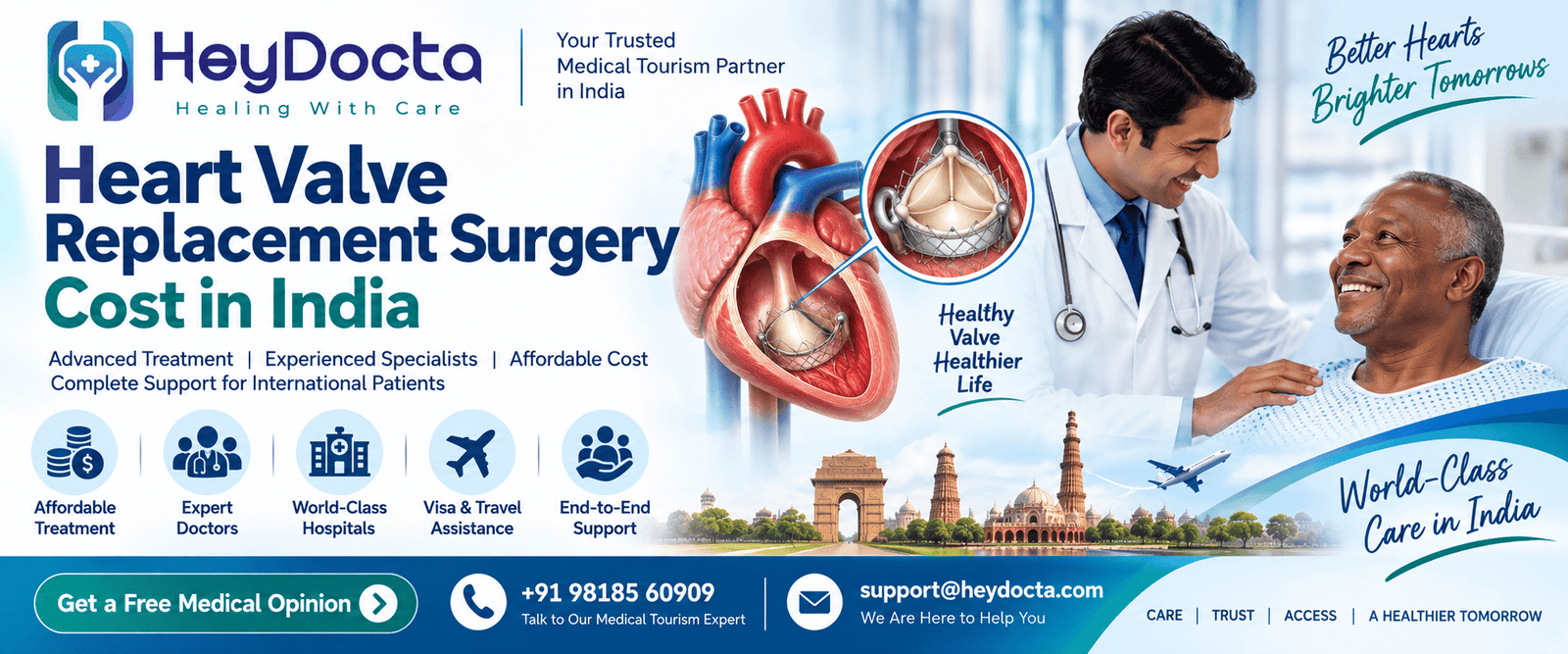 Heart Valve Replacement Surgery Cost in India
