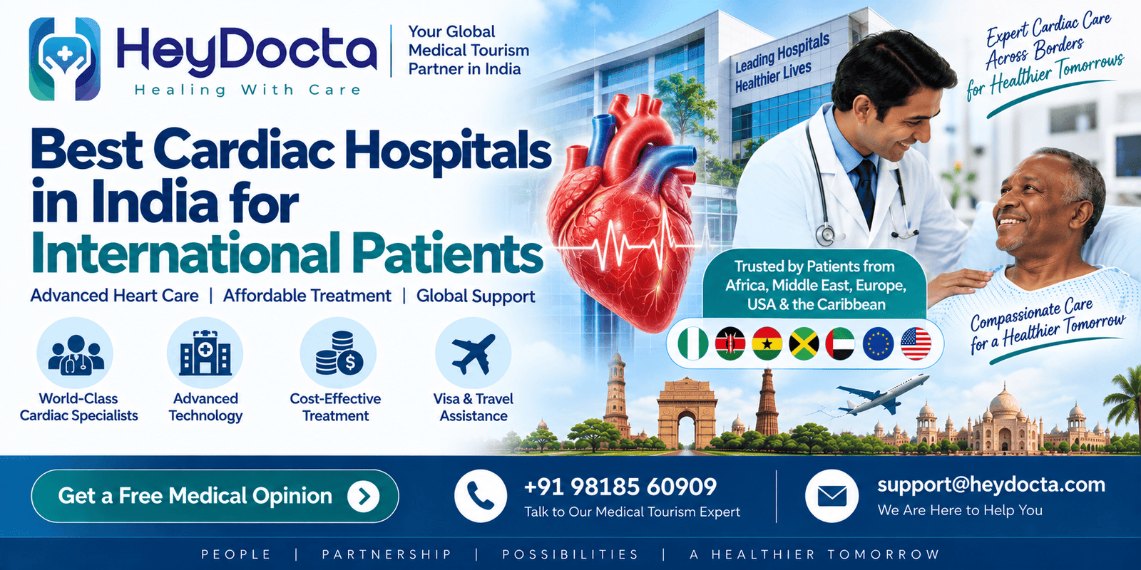 Best Cardiac Hospitals in India for International Patients