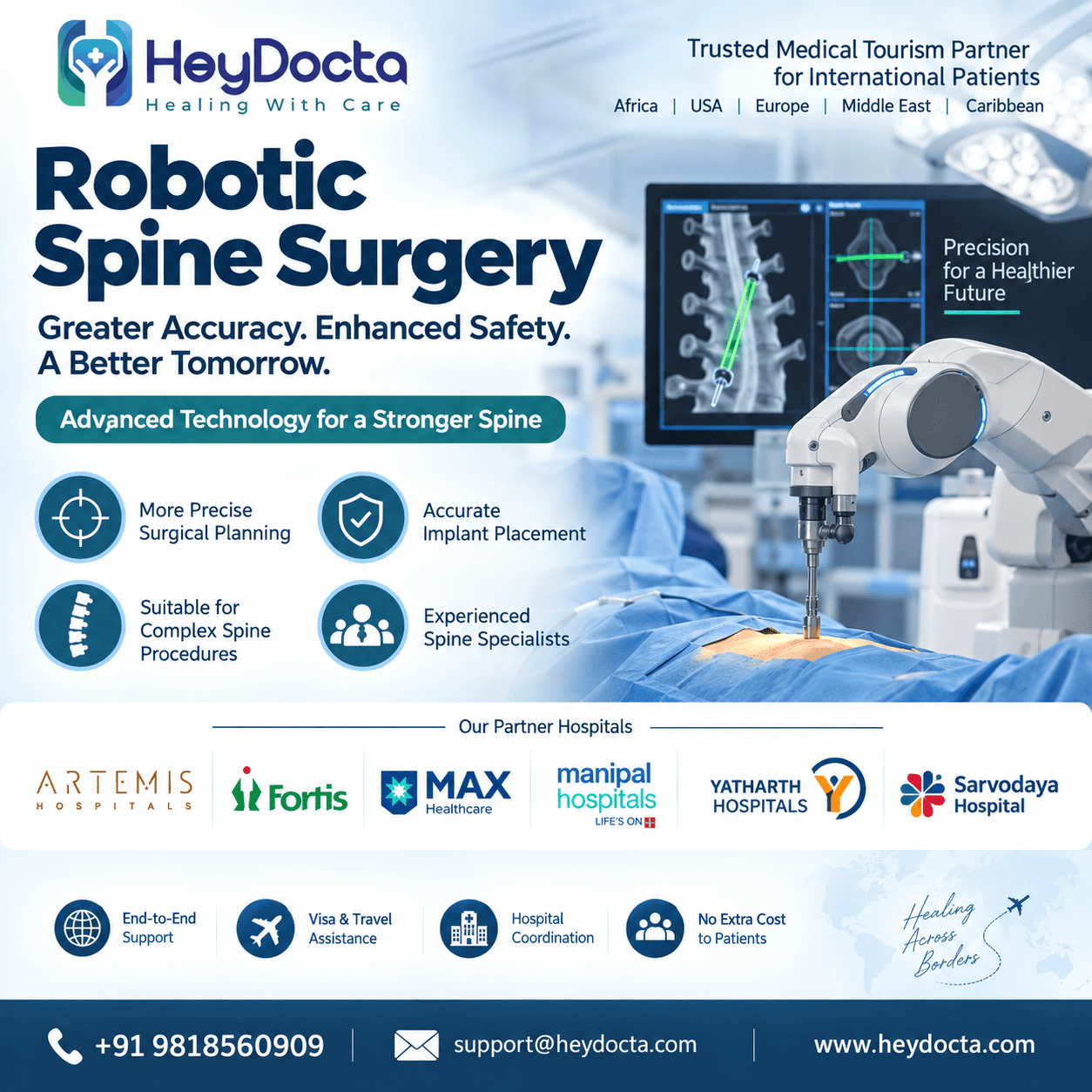 How Robotic Spine Surgery Improves Accuracy and Safety