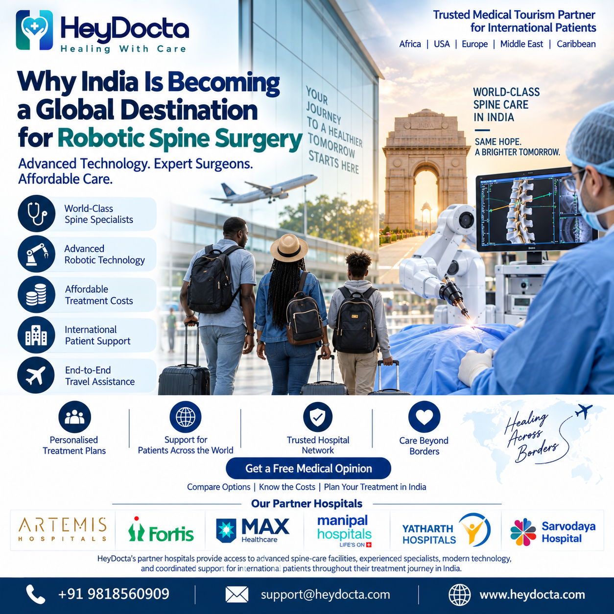 Why India Is Becoming a Global Destination for Robotic Spine Surgery