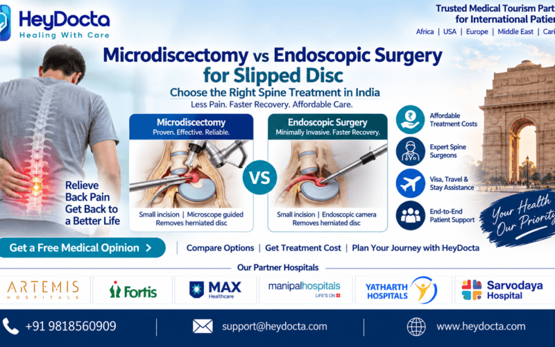Microdiscectomy vs Endoscopic Surgery for Slipped Disc