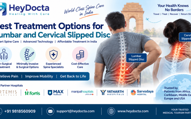 Best Treatment Options for Lumbar and Cervical Slipped Disc in India