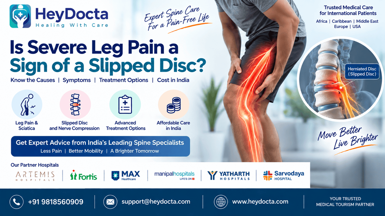 Is Severe Leg Pain a Sign of a Slipped Disc?