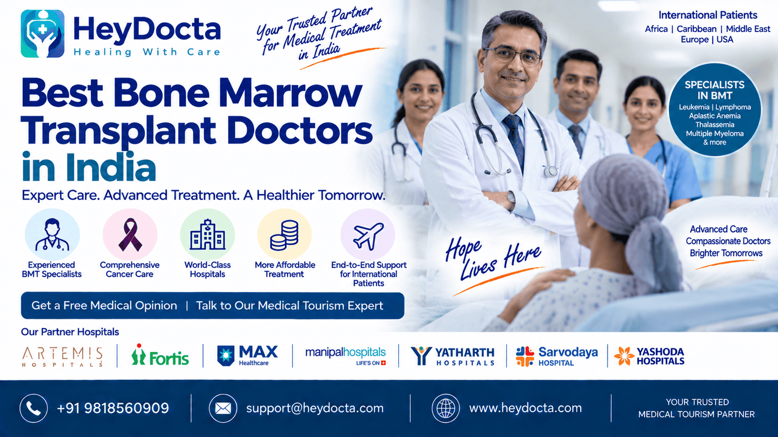 Best Bone Marrow Transplant Doctors in India