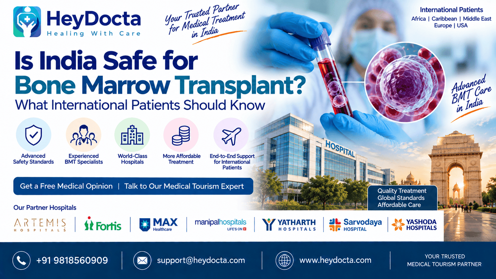 Is India Safe for Bone Marrow Transplant?