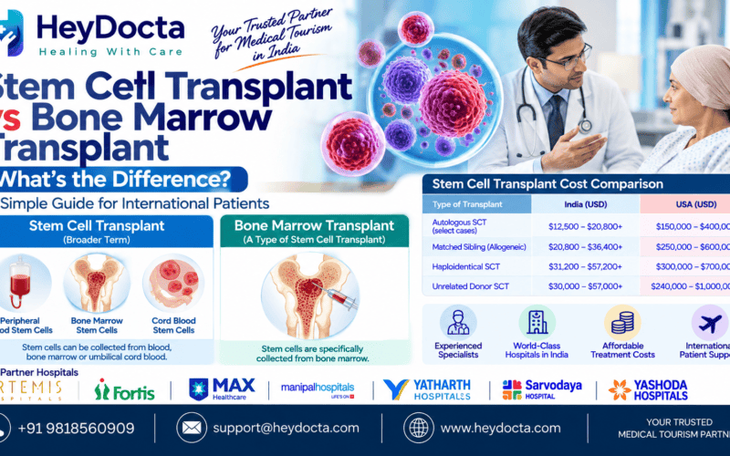 Stem Cell Transplant vs Bone Marrow Transplant