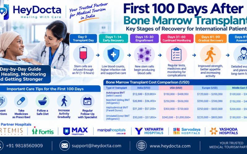 First 100 Days After Bone Marrow Transplant