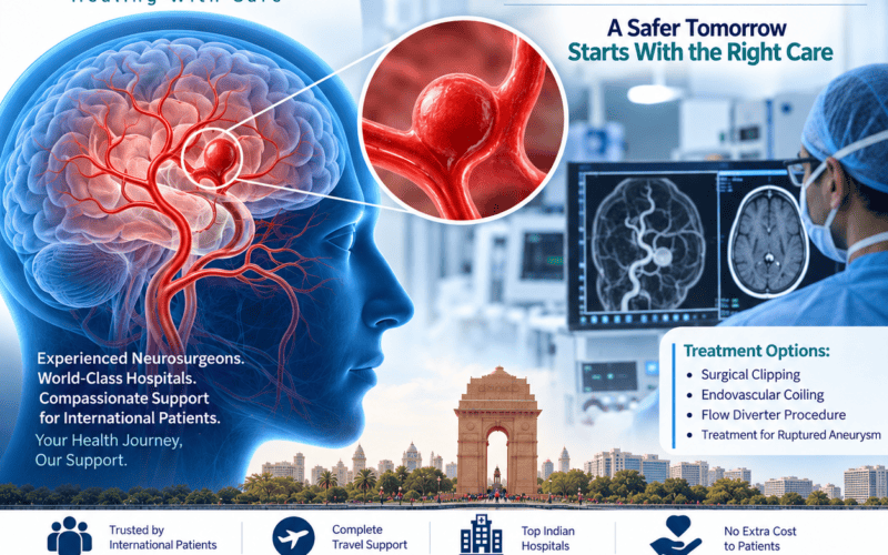 Brain Aneurysm Surgery Cost in India