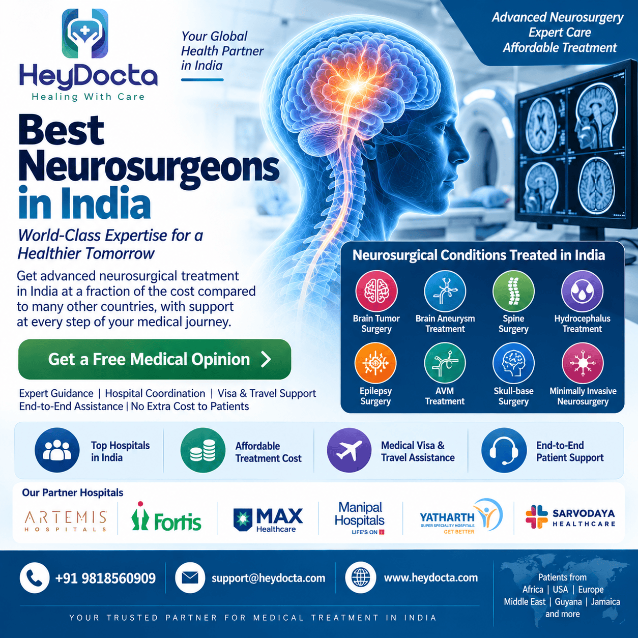 Best Neurosurgeons in India