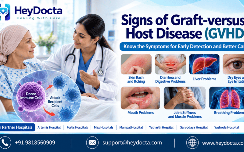 Signs of Graft-versus-Host Disease (GVHD)
