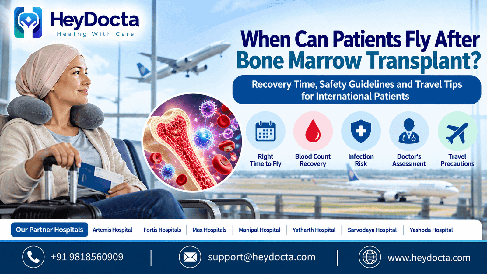 When Can Patients Fly After Bone Marrow Transplant?